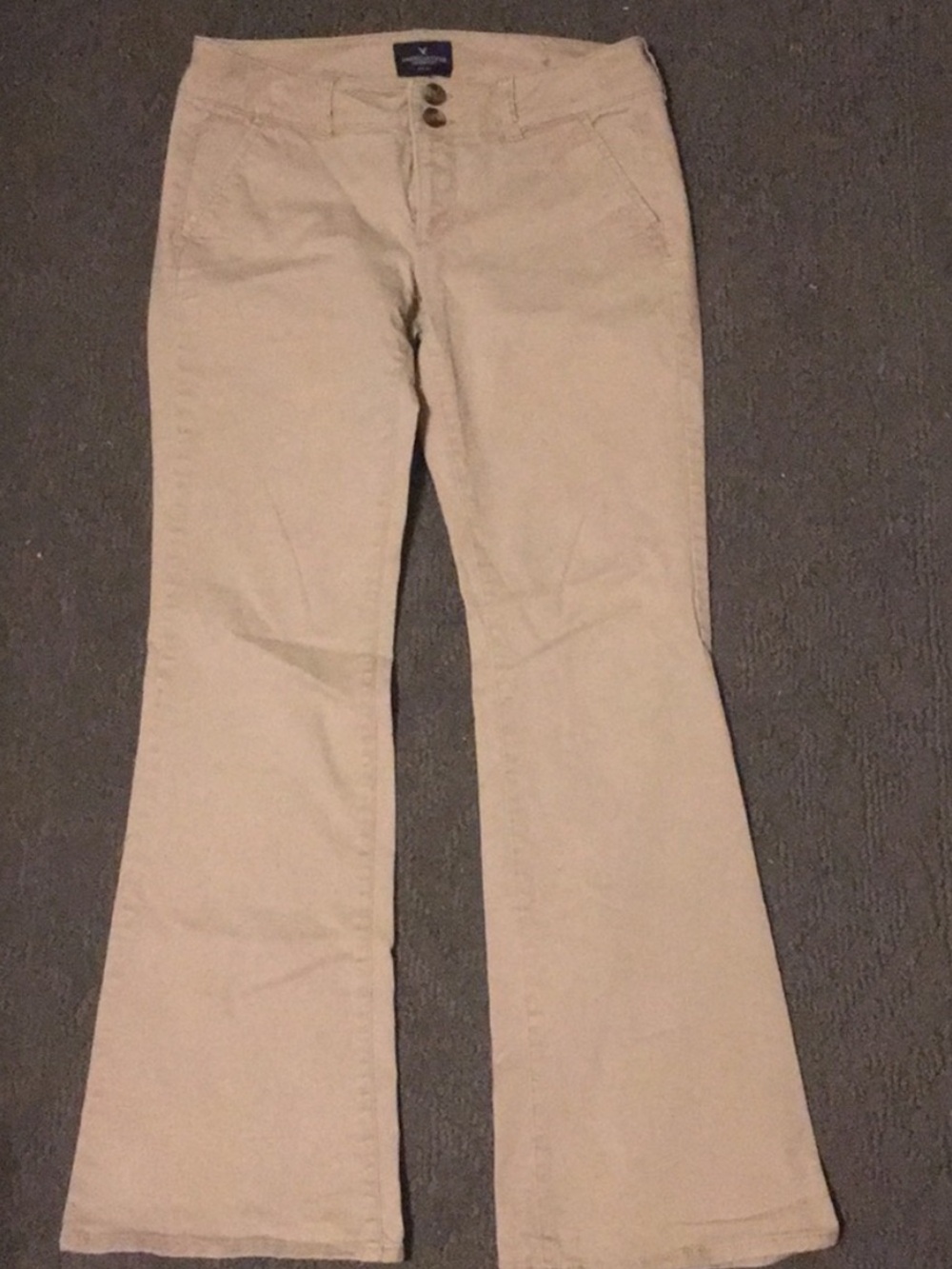 AE Outfitters Artist Beige Bootcut Pants